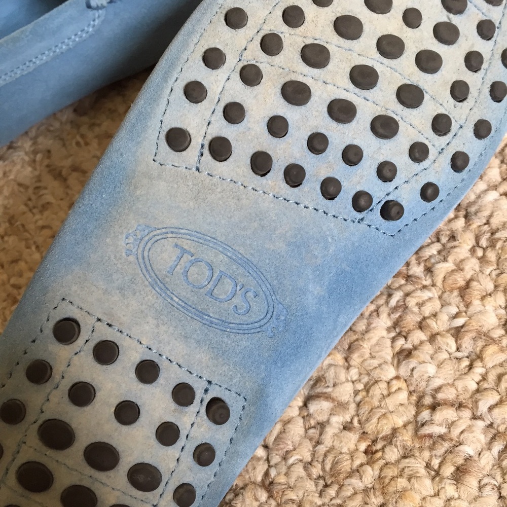TOD'S blue loafers - Picture 4 of 4